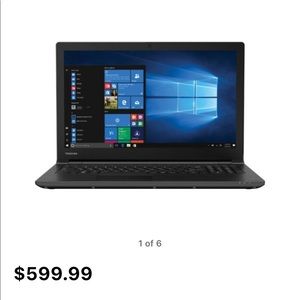 Toshiba touchscreen laptop